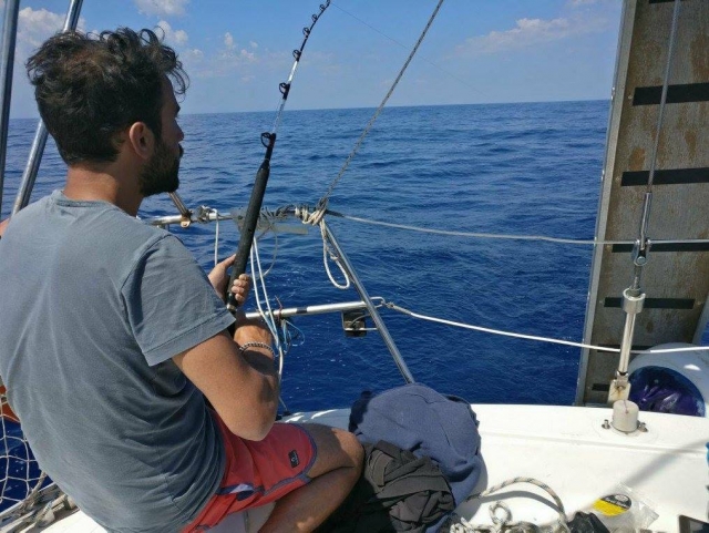  Fisherman waiting 